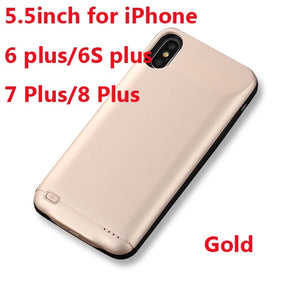 Hot 10000mAh Battery Charger Case For iphone 6 6s 7 8 Plus Power Bank Charging Case For iphone X XS Max XR 6 s Battery Case