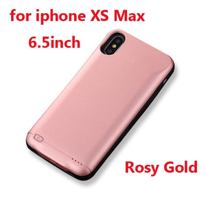 Hot 10000mAh Battery Charger Case For iphone 6 6s 7 8 Plus Power Bank Charging Case For iphone X XS Max XR 6 s Battery Case