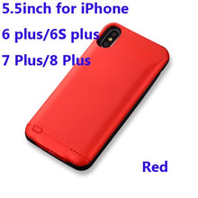 Load image into Gallery viewer, Hot 10000mAh Battery Charger Case For iphone 6 6s 7 8 Plus Power Bank Charging Case For iphone X XS Max XR 6 s Battery Case