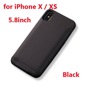Hot 10000mAh Battery Charger Case For iphone 6 6s 7 8 Plus Power Bank Charging Case For iphone X XS Max XR 6 s Battery Case