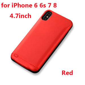 Hot 10000mAh Battery Charger Case For iphone 6 6s 7 8 Plus Power Bank Charging Case For iphone X XS Max XR 6 s Battery Case