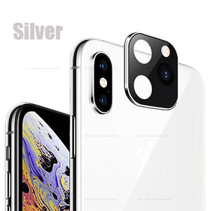 Titanium Alloy Case For iPhone Apple X XS MAX Seconds Change for iPhone 11 PRO MAX Lens Sticker Modified Camera Len Cover Coque